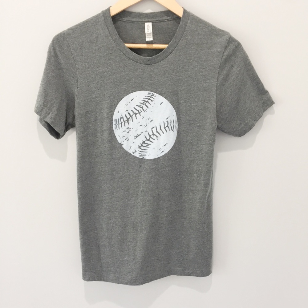Canvas Baseball/Softball Tee
